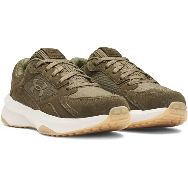 Under Armour CHARGED EDGE SUEDE Pánska voľnočasová obuv, hnedá, veľkosť 43