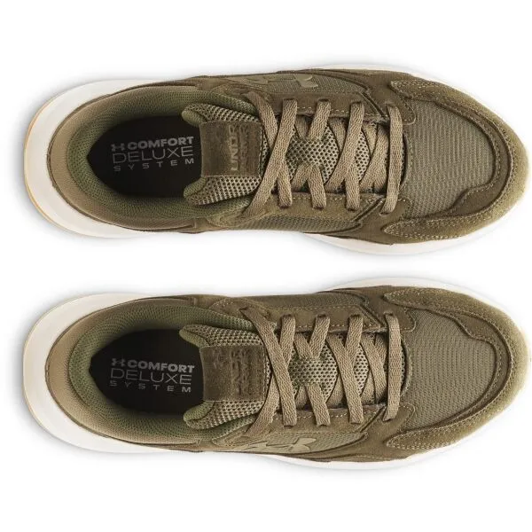 Under Armour CHARGED EDGE SUEDE Pánska voľnočasová obuv, hnedá, veľkosť 43