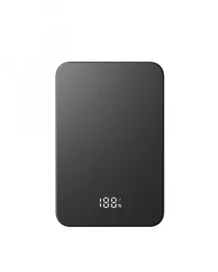UltraThin MagSafe Powerbanka 5000 mAh, PD20W + 15W bezdrôtovo, čierna