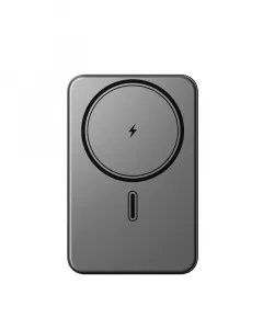 UltraThin MagSafe Powerbanka 5000 mAh, PD20W + 15W bezdrôtovo, čierna