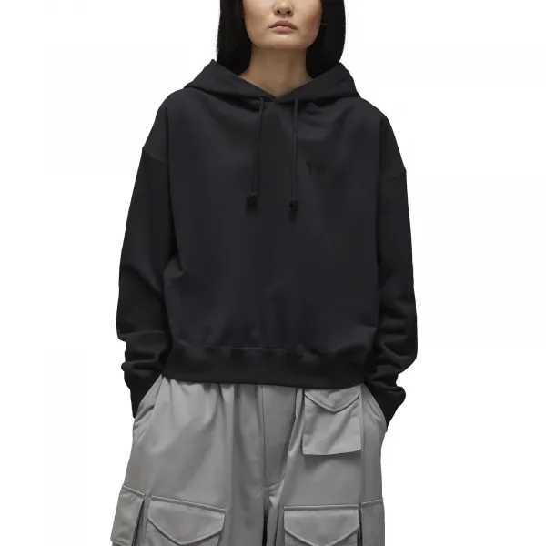 adidas Y-3 Brushed Terry Boxy Hoodie W "Black" (JD9790)