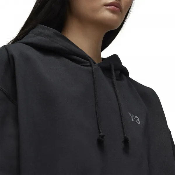 adidas Y-3 Brushed Terry Boxy Hoodie W "Black" (JD9790)