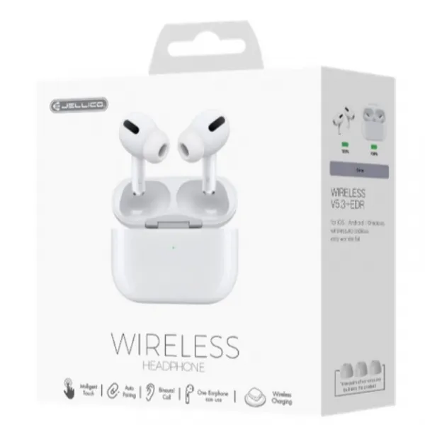 Bluetooth slúchadlá bezdrôtové s mikrofónom do uší pre Apple, Android