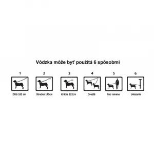 Prepínacie vodítko Red Dingo fialové, šírka: 20 mm