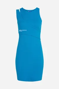 Šaty Karl Lagerfeld Jeans Klj Ribbed Tank Dress Blithe