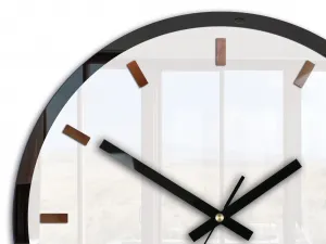ModernClock Nástenné hodiny Rolo biele