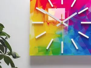 ModernClock Nástenné hodiny Amazing farebné
