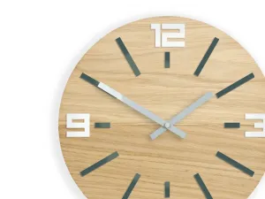 ModernClock Nástenné hodiny Sheen šedé