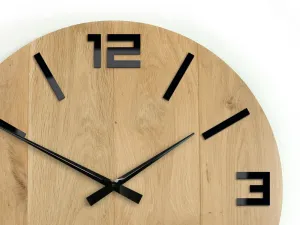 ModernClock Nástenné hodiny Arabic hnedé