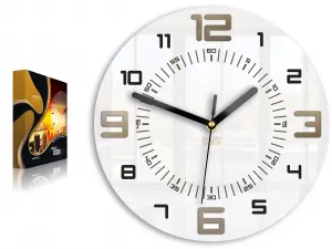 ModernClock Nástenné hodiny Armando biele