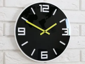 ModernClock Nástenné hodiny Dixon čierne