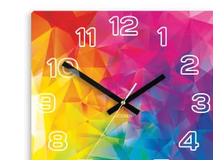 ModernClock Nástenné hodiny Emotions farebné