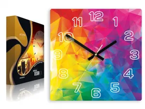 ModernClock Nástenné hodiny Emotions farebné