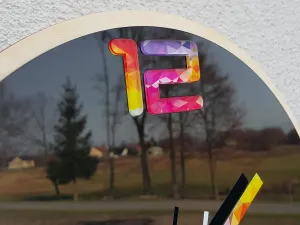 ModernClock Nástenné hodiny Etno čierne