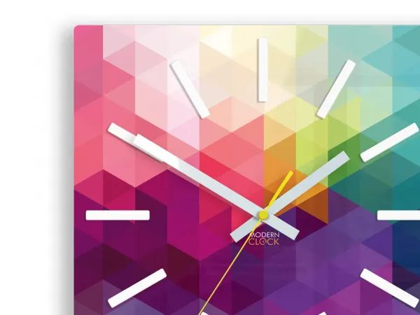 ModernClock Nástenné hodiny Expressio farebné