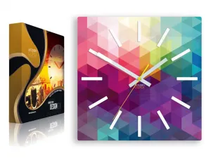 ModernClock Nástenné hodiny Expressio farebné