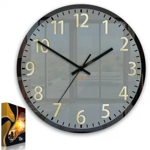 ModernClock Nástenné hodiny Phil čierne