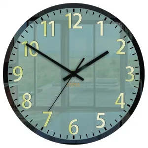 ModernClock Nástenné hodiny Phil čierne