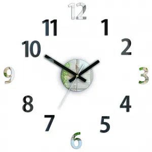 ModernClock Nástenné hodiny Box čierne