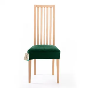 Restilo Napínací potah na židli SENTO I 1 ks tmavě zelený