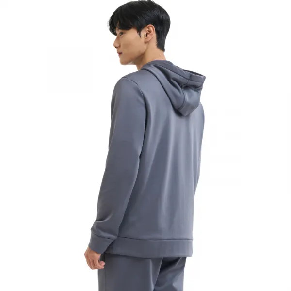 Pánska zateplená tréningová mikina so zipsom UNDER ARMOUR UA Armour Fleece FZ Hoodie-GRY