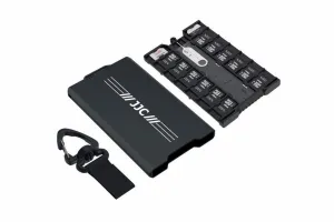 Stablecam Obojstranné puzdro na pamäťovú kartu z hliníkovej zliatiny JJC (4SD + 12TF + 2 nano SIM) 1SD1155