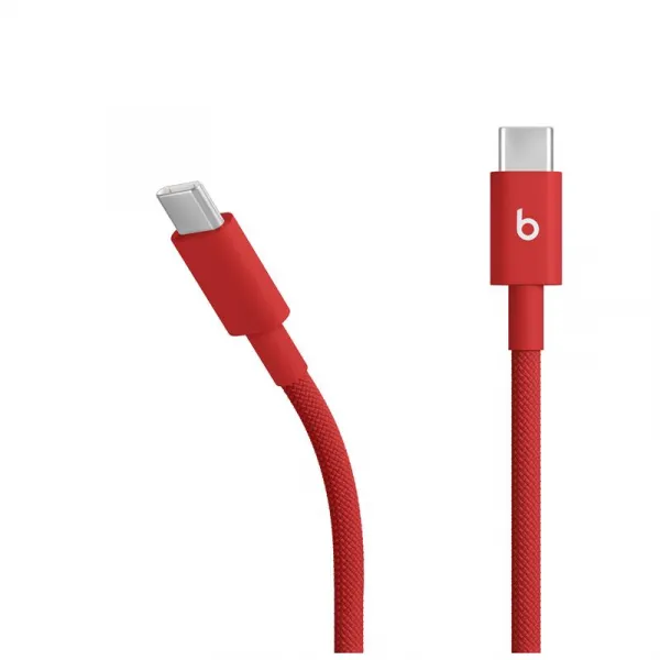 Apple Beats USB-C to USB-C Woven Cable (1.5 m) - Rapid Red MDGF4EE/A