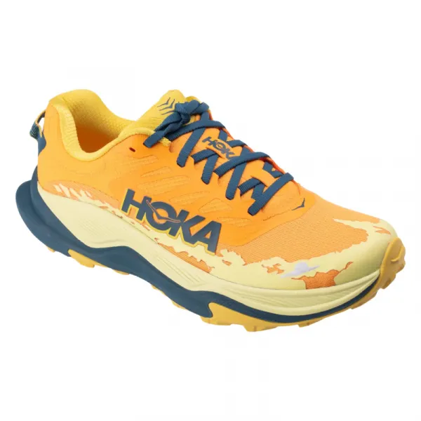Pánska bežecká trailová obuv HOKA Torrent 4 sun coral blue twilight