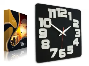 ModernClock Nástenné hodiny Light Oak hnedé