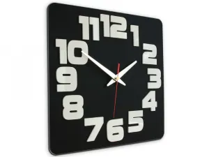 ModernClock Nástenné hodiny Light Oak hnedé