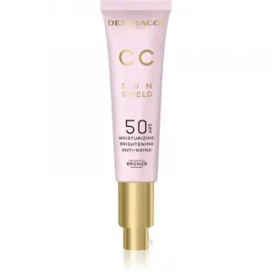 Dermacol CC Sun Shield CC krém s omladzujúcim účinkom SPF 50 odtieň Bronze 30 ml