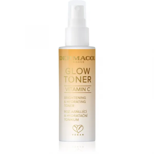 Dermacol Glow Toner pleťové tonikum v spreji pre rozjasnenie a hydratáciu 100 ml