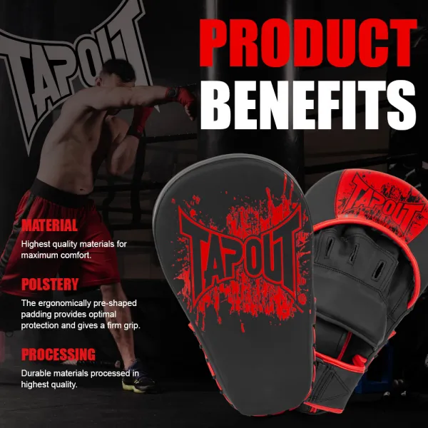 Tapout Artificial leather hook & jab pads (1 pair)