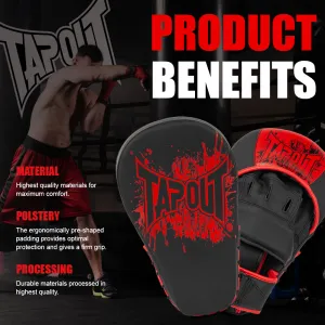 Tapout Artificial leather hook & jab pads (1 pair)