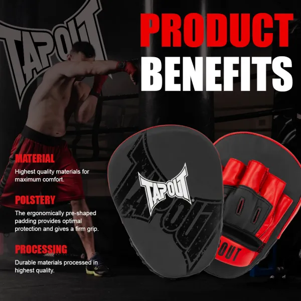 Tapout Artificial leather hook & jab pads (1 pair)