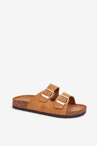 Boto Dámske sandále na korkovej platforme s prackami Camel Livara