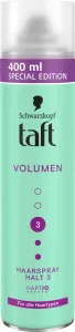 Schwarzkopf Taft Volume lak na vlasy so strednou fixáciou pre jemné vlasy 400 ml