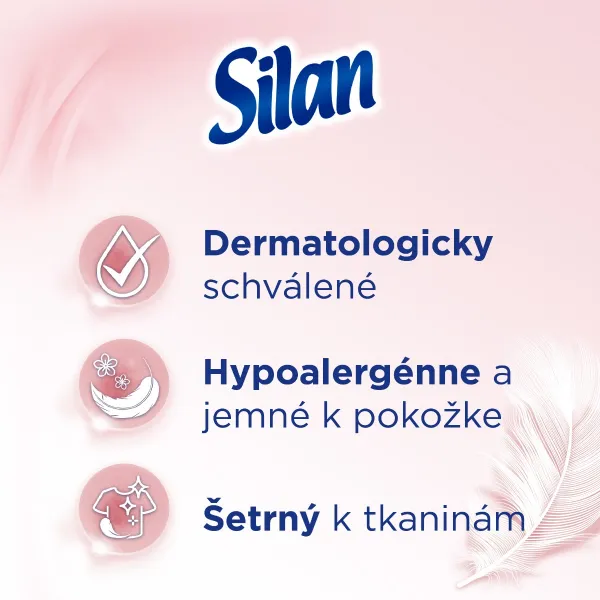 Silan Derma & Care koncentrovaný avivážny prostriedok na textílie 50 praní 1100 ml 1ks
