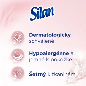 Silan Derma & Care koncentrovaný avivážny prostriedok na textílie 50 praní 1100 ml 1ks