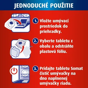 Somat Čistič umývačky riadu 5 x 19 g 1bal