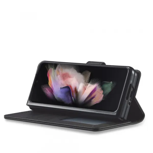 Tech-Protect Wallet knižkové puzdro Samsung Galaxy Z Fold 7, čierne