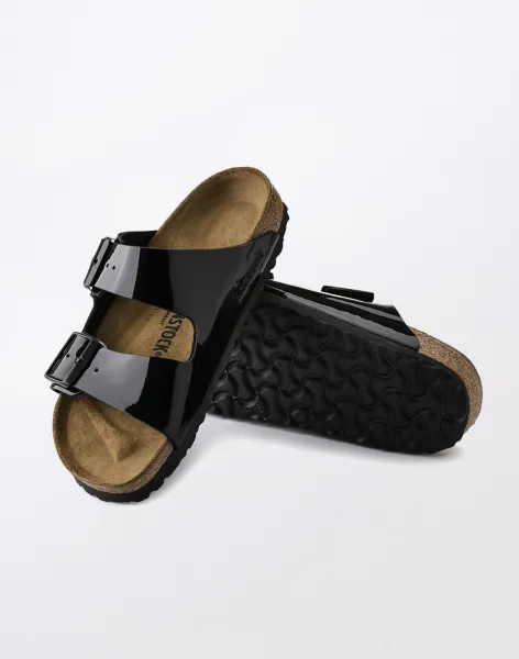 Šľapky Birkenstock Arizona dámske, čierna farba, 1005291