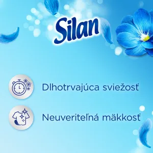 Silan Fresh Sky koncentrovaný avivážny prostriedok na textílie 76 praní 1672 ml 1ks