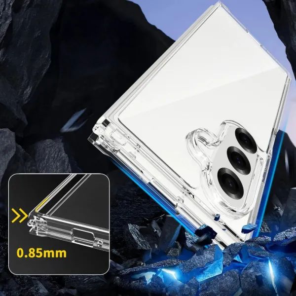 Tech-Protect Flexair Hybrid, Samsung Galaxy Z Fold 7, priehľadný