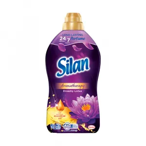 Silan Aromatherapy Dreamy Lotus koncentrovaný avivážny prostriedok na textílie 62 praní 1364 ml 1ks