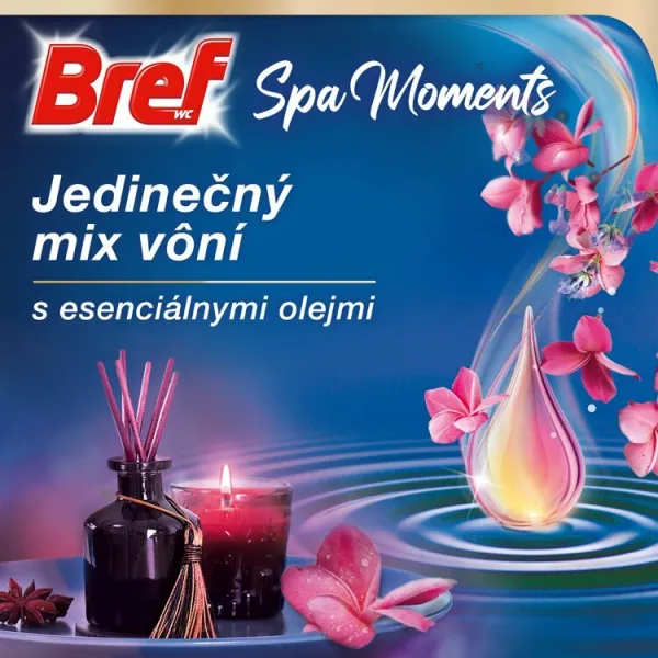 Bref Spa Moments Harmony tuhý WC blok 3 x 50 g