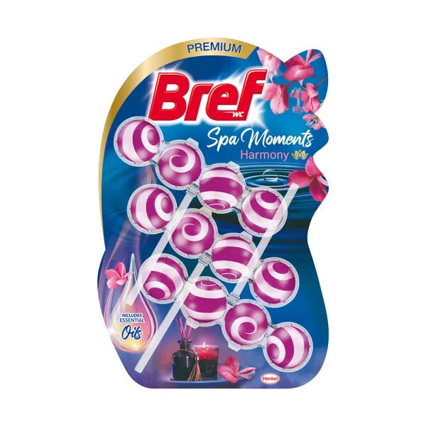 Bref Spa Moments Harmony tuhý WC blok 3 x 50 g