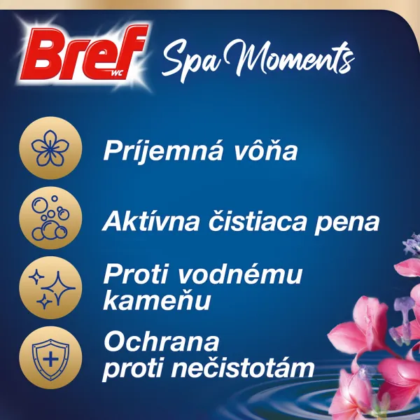 Bref Spa Moments Harmony tuhý WC blok 3 x 50 g