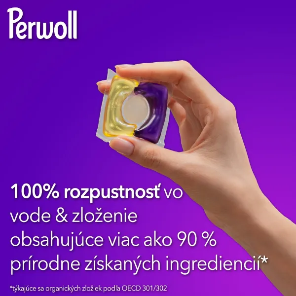 Perwoll Renew Black Caps koncentrovaný preddávkovaný prací prostriedok 35 praní 472,5 g 1ks
