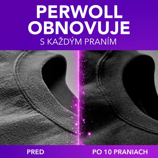 Perwoll prací gél Black 80 praní